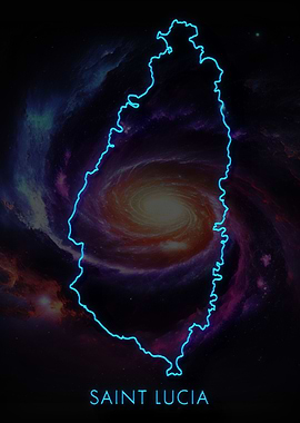 SAINT LUCIA Map