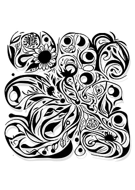 Abstract Modern Nature