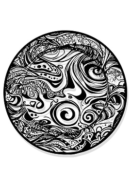 Abstract Modern Nature