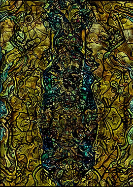 Pedro Pascal Abstract 1