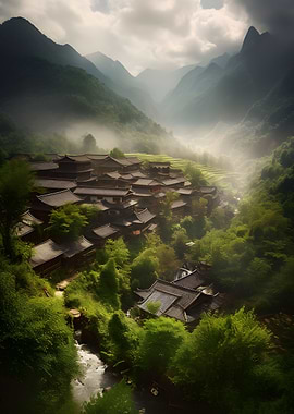 Mountain village