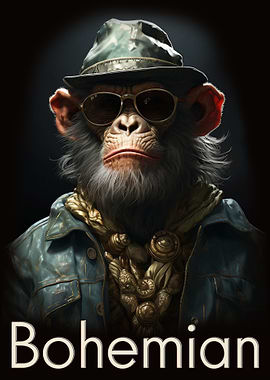 Monkey style Bohemian