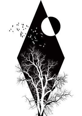 Abstract Deep Nature Art