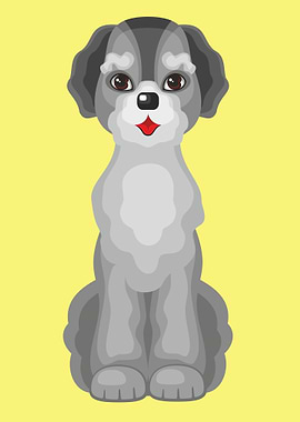 Cute Labradoodle Dog