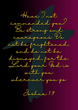 Joshua 1 9 bible verse