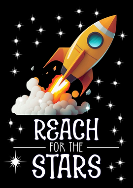 REACH FOR THE STARS Orange