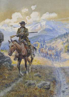 Escorting The Stagecoach