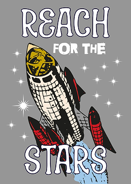 REACH FOR THE STARS GREY