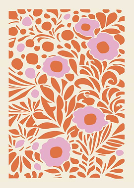 Retro Cut Outs Flowers