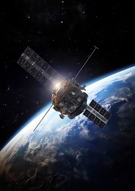 Satellite in Big Planet