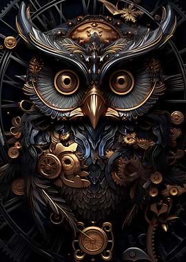 Owl Steampunk