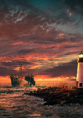 Shipwreck Lighthouse