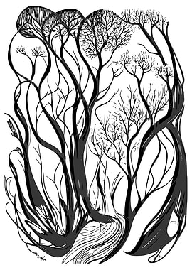 Psychedelic Modern Nature