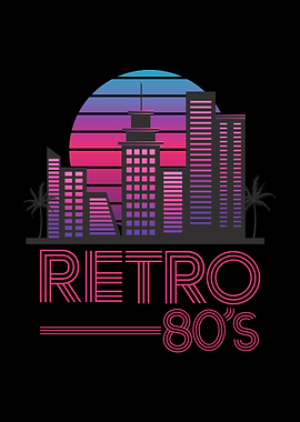Retro 80s Art