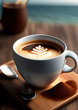 a cup of coffee is a joy