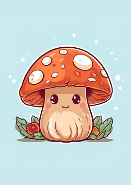 mushroom cute