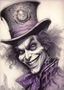 Mad Hatter Sketch Art