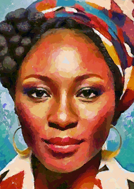 Black woman portrait