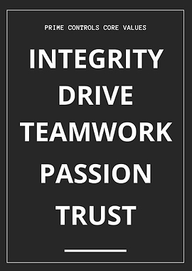 Prime controls core values