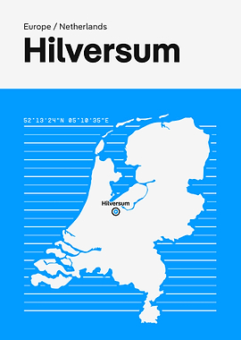 Hilversum City Map