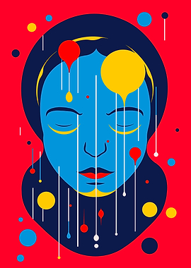 Dadaism Illustration Girl