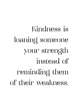 Inspirational Quote Kind