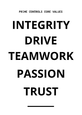 Prime controls core values