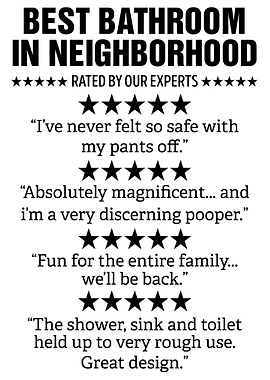 Funny Washroom Posters
