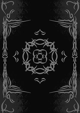 dark background symbol