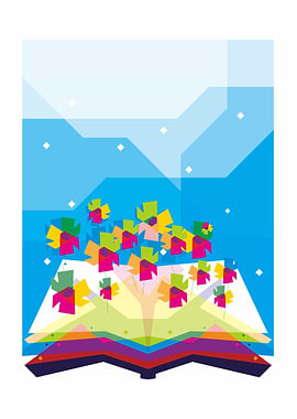 Aesthetic Book Popart