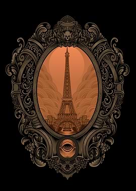 etro eiffel tower vintage
