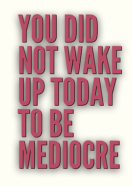 you Did Not Wake Up Today