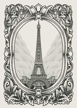 etro eiffel tower vintage