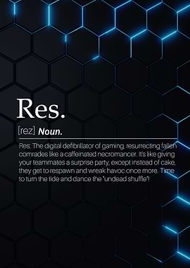 Res word definition gaming