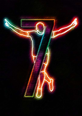 football back number 7