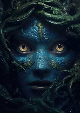 Blue Medusa