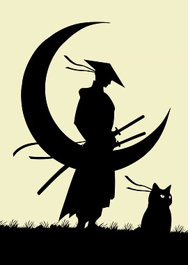Samurai Pet Cat