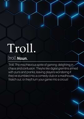 Troll game word definition