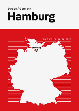 Hamburg City Map