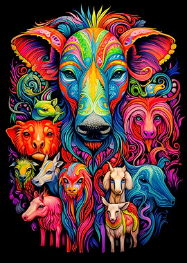 Psychedelic Animals