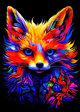Psychedelic Fox Vibrant
