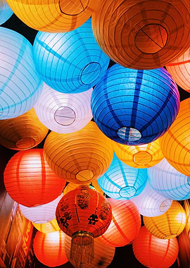 colorful lanterns