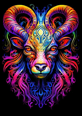Psychedelic Goat Vibrant