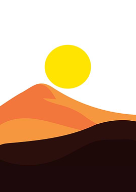 Wall Art abstract moon