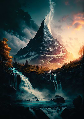 fantastical mountains