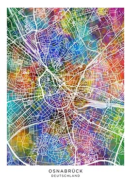 Osnabruck Germany Map