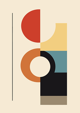 Abstract Shapes Bauhaus