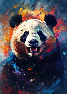 Panda Colorful