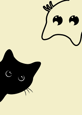 Black and White Cat 4