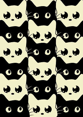 Black and White Cat 5